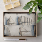 ヴィンテージ航海のデカップエフェメラ 薄葉紙 (ギフト)