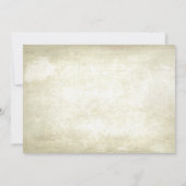 ヴィンテージ航海のビーチ結婚式招待状 招待状 (裏面)