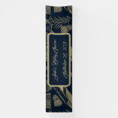 ヴィンテージ航海のホエールブルー 横断幕 (縦)