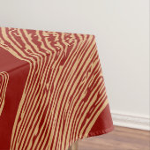 ヴィンテージ航海のホエールレッド テーブルクロス (インサイチュ)