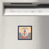 ヴィンテージ航海のポスター マグネット (インサイチュ (食洗機))