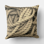 ヴィンテージ航海のマップ装飾用クッション クッション (裏面)