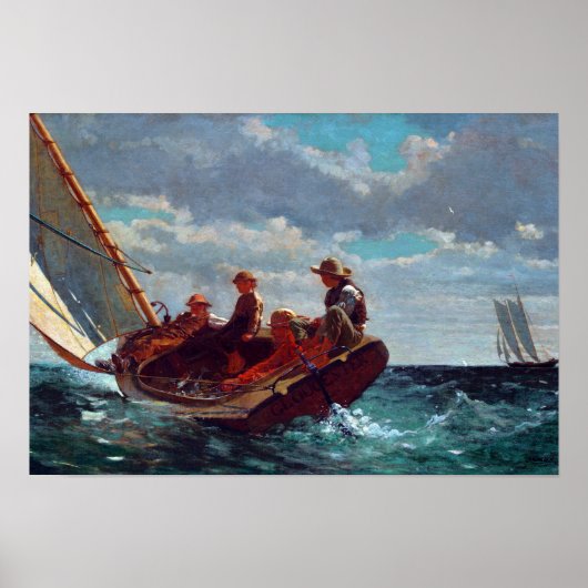 ヴィンテージ航海のマリンアート ポスター (正面)