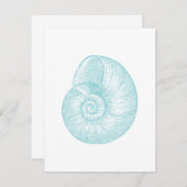 ヴィンテージ航海のマリンシーシェル (正面/裏面)