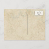 ヴィンテージ航海のヨットは日付はがきを保存する 案内ポストカード (裏面)