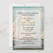 ヴィンテージ航海のヨットレーシング#1リハーサルディナー 招待状 (裏面)