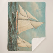 ヴィンテージ航海のヨットレース#1 シェルパブランケット (正面)