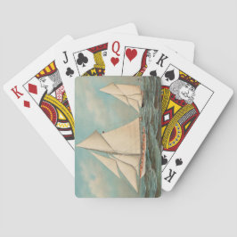 ヴィンテージ航海のヨットレース#1 トランプ