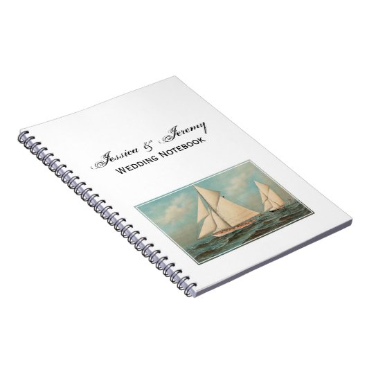 ヴィンテージ航海のヨットレース#1 ノートブック (右側)