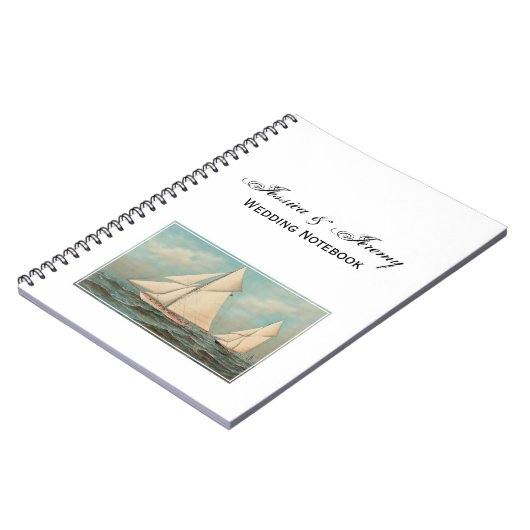 ヴィンテージ航海のヨットレース#1 ノートブック (左側)