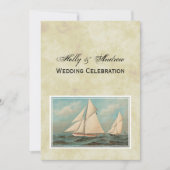 ヴィンテージ航海のヨットレース#1 招待状 (正面)