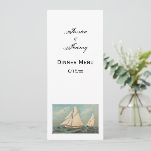 ヴィンテージ航海のヨットレース#1 招待状 (スタンド正面)