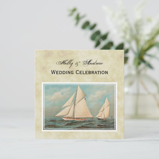 ヴィンテージ航海のヨットレース#1 招待状 (スタンド正面)