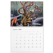 ヴィンテージ航海の予定表 カレンダー (1月 2026)