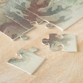 ヴィンテージ航海の人魚サンゴとクラゲ ジグソーパズル (側面)