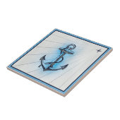 ヴィンテージ航海の出荷いかり タイル (側面)