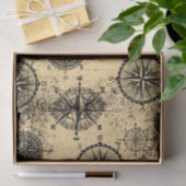 ヴィンテージ航海の型 薄葉紙 (ギフト)