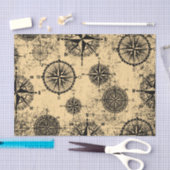 ヴィンテージ航海の型 薄葉紙 (クラフト)