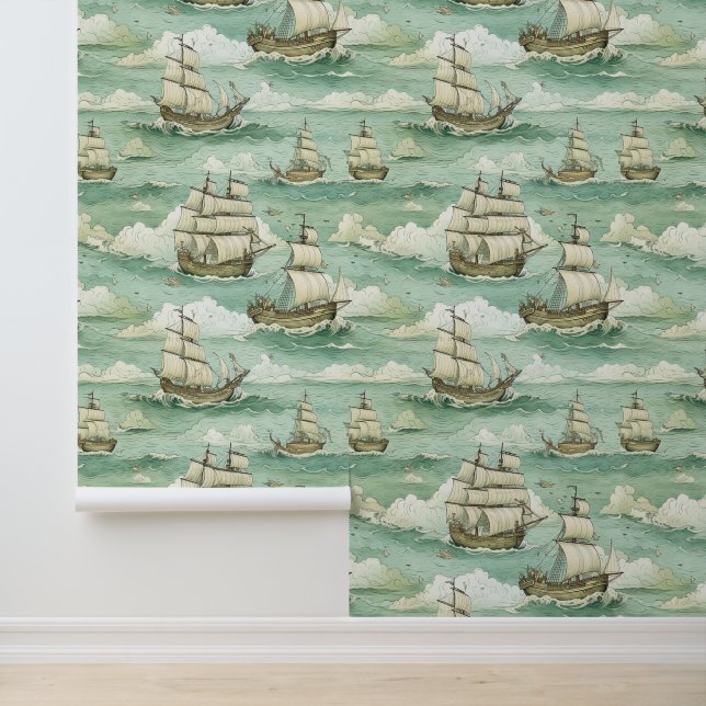 ヴィンテージ航海の帆船 壁紙 (アプリケーション)