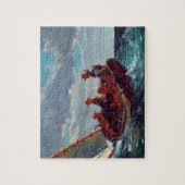 ヴィンテージ航海の海芸品 ジグソーパズル (縦)