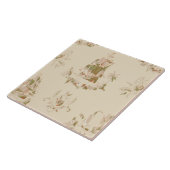 ヴィンテージ航海の海賊船パターン タイル (側面)