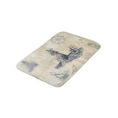 ヴィンテージ航海の灯台 バスマット (アングル)