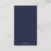 ヴィンテージ航海の男の子の赤ちゃんシャワーおむつラッフル エンクロージャーカード (裏面)