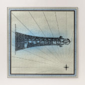 ヴィンテージ航海の立位灯台 ジグソーパズル (横)