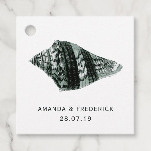 ヴィンテージ航海の結婚の フェイバータグ (正面)