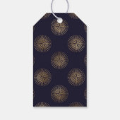 ヴィンテージ航海の結婚モノグラム ギフトタグ (裏面)