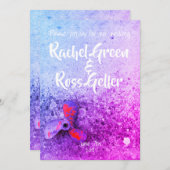 ヴィンテージ航海の結婚式招待状 招待状 (正面/裏面)