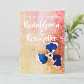 ヴィンテージ航海の結婚式招待状 招待状 (スタンド正面)