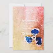 ヴィンテージ航海の結婚式招待状 招待状 (裏面)