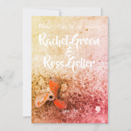 ヴィンテージ航海の結婚式招待状 招待状