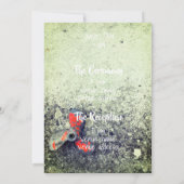 ヴィンテージ航海の結婚式招待状 招待状 (裏面)