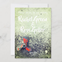 ヴィンテージ航海の結婚式招待状