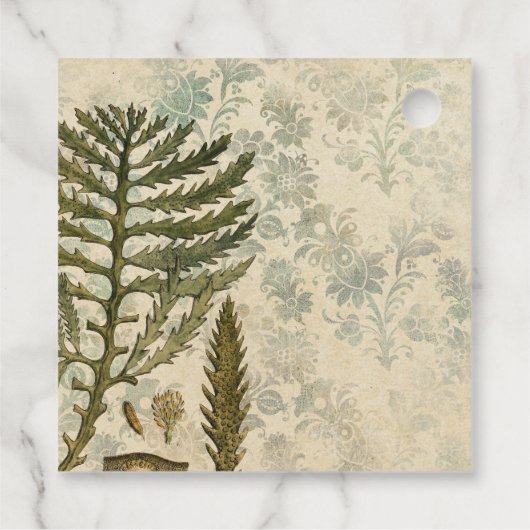 ヴィンテージ航海の結婚海藻 フェイバータグ (裏面)