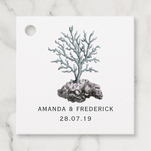 ヴィンテージ航海の結婚海藻 フェイバータグ (正面)