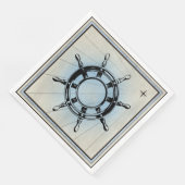 ヴィンテージ航海の船舶の航行用車輪 (コーナー)