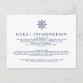 ヴィンテージ航海の船車のゲスト情報 エンクロージャーカード (正面)