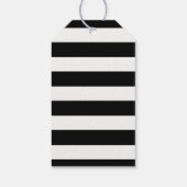 ヴィンテージ航海の金ゴールドいかり、ブラック&金ゴールド結婚ズ ギフトタグ (裏面)