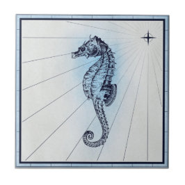 ヴィンテージ航海の魅力的乗馬 タイル