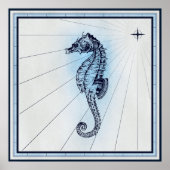 ヴィンテージ航海の魅力的乗馬 ポスター (正面)