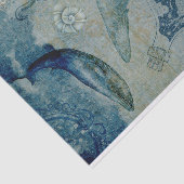 ヴィンテージ航海の鯨ティッシュペーパー 薄葉紙 (詳細)