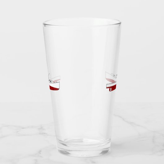 ヴィンテージ航海の – ダウネストメインロブスターボート タンブラーグラス (右)