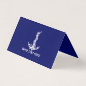 ヴィンテージ航海アンカー ロープ ボート名 (裏面)