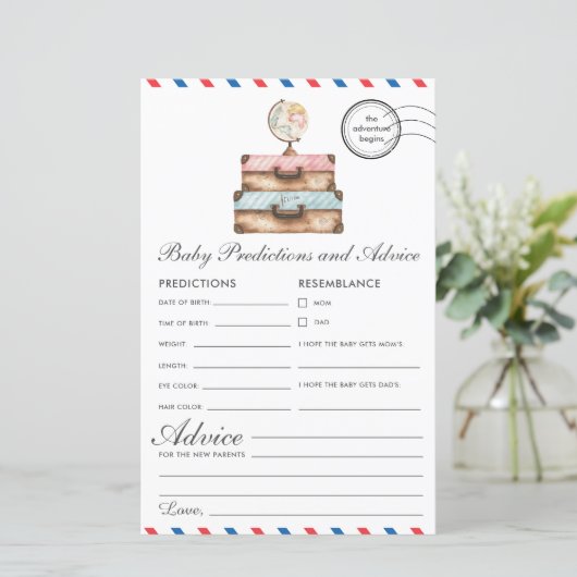 ヴィンテージ航海ベビー予測とアドバイス (スタンド正面)