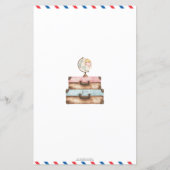 ヴィンテージ航海ベビー予測とアドバイス (裏面)