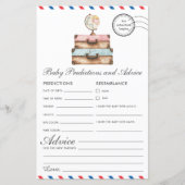 ヴィンテージ航海ベビー予測とアドバイス (正面)