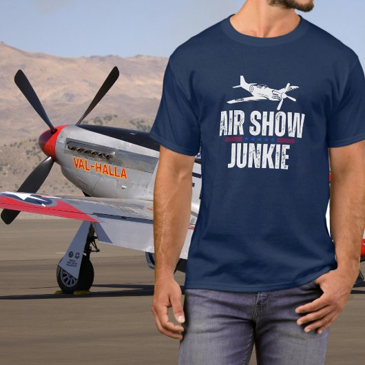 ヴィンテージ航空ショーWWII航空 Tシャツ